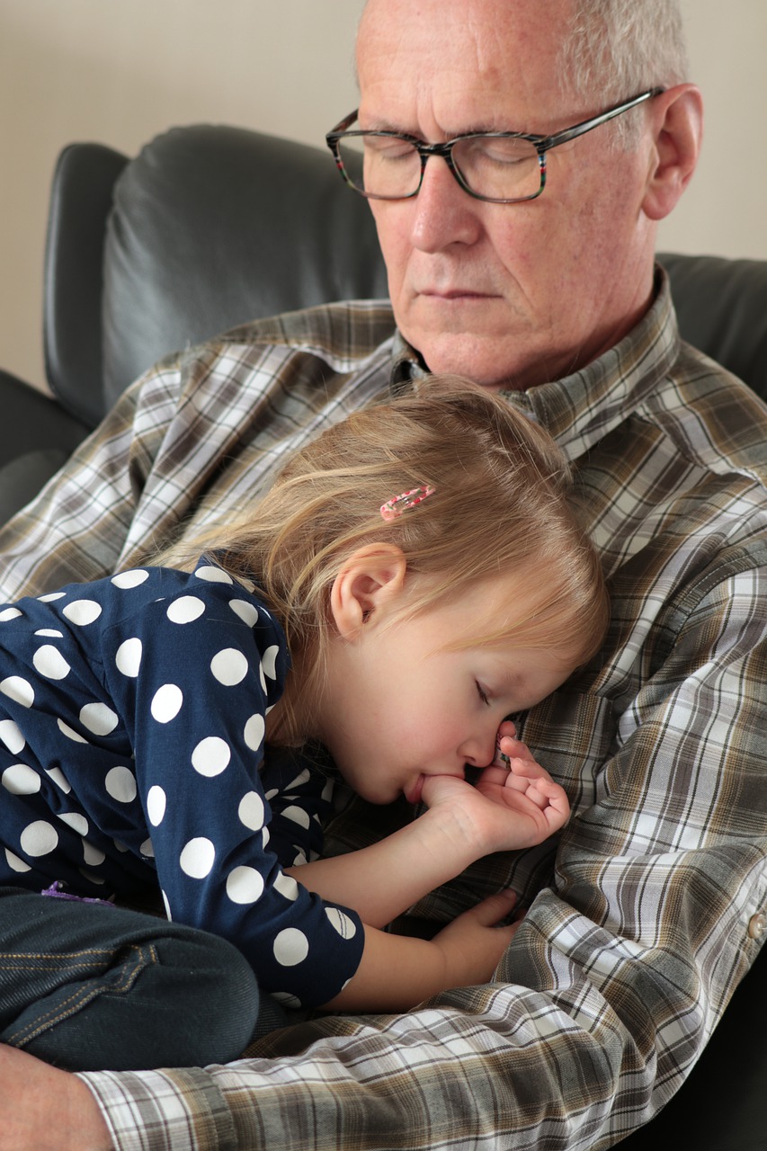 grandpa, sleep, grandchild-4051229.jpg